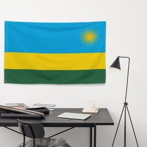 Rwanda Flag (Customizable)